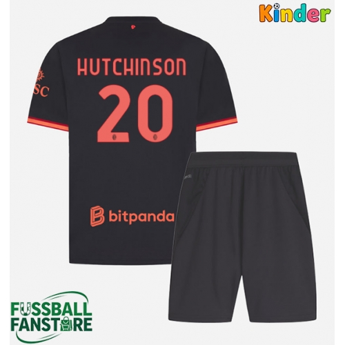 AC Milan Omari Hutchinson #20 Replik 3rd trikot Kinder 2026-27 Kurzarm (+ Kurze Hosen)